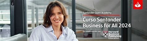 Santander Y Harvard Business Publishing Education Lanzan Plazas