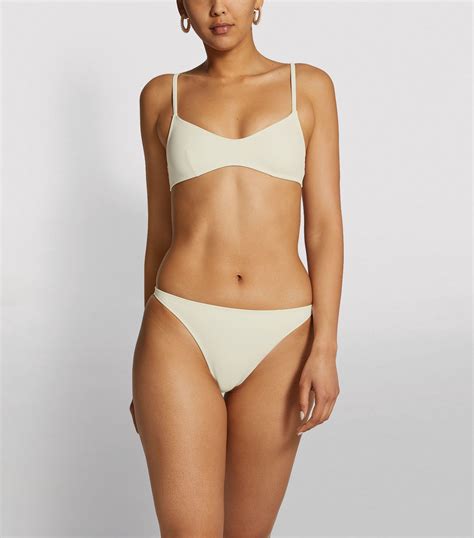 Solid And Striped White Rachel Bikini Bottoms Harrods Uk