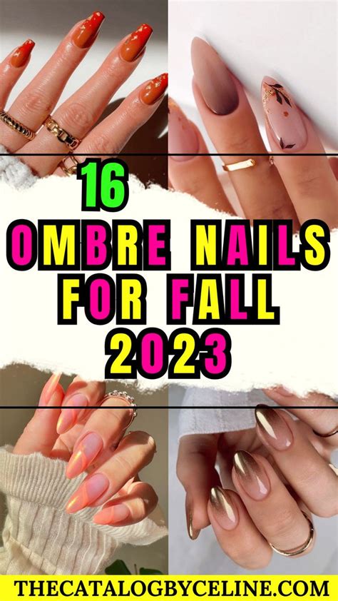 16 Super Hot Ombre Nails For Fall 2023 The Ultimate Autumn