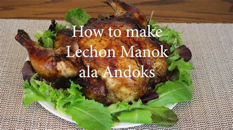 Andoks Lechon Manok Recipe Banana