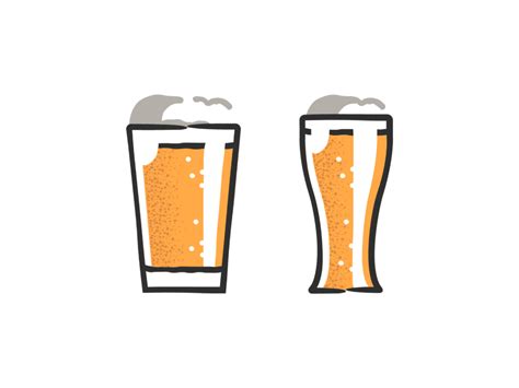 Beer Glasses 🍺🍺 Beer Glasses Beer Bistro Design