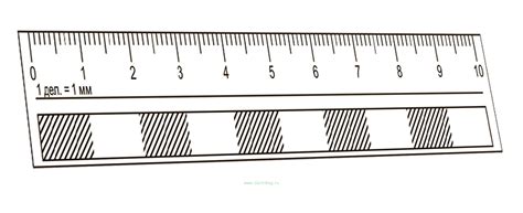 Магнитная криминалистическая линейка 10 см.. - купить в интернет ...