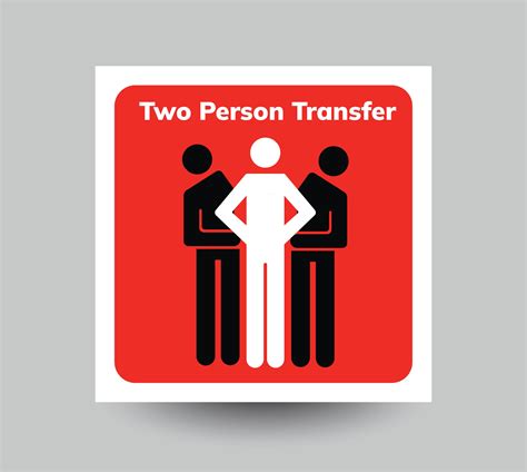 Two Person Transfer Sticker – Extendicare Print Shop