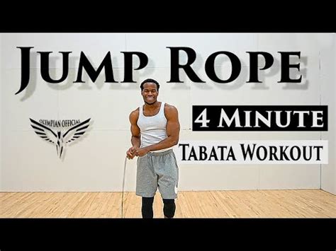 Minute Jump Rope Tabata Style Hiit Workout With Leland Williams Youtube