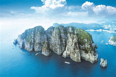 Day trip to the beautiful Korean marine national park, Hallyeohaesang.