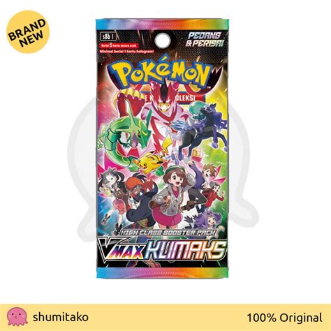 Jual Kartu Pokemon TCG Cards S8b VMAX Klimaks Booster Pack Shopee