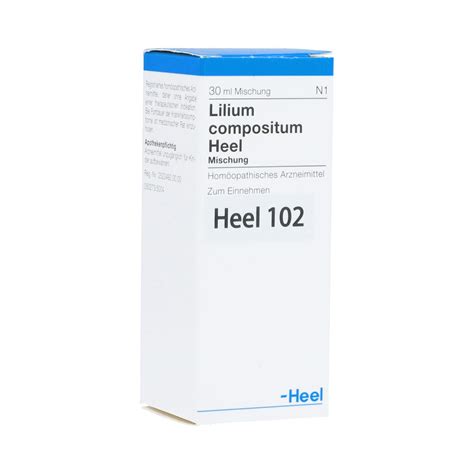 Heel 102 Múltiples Componentes Solución Oral Frasco X 30Ml Lilium