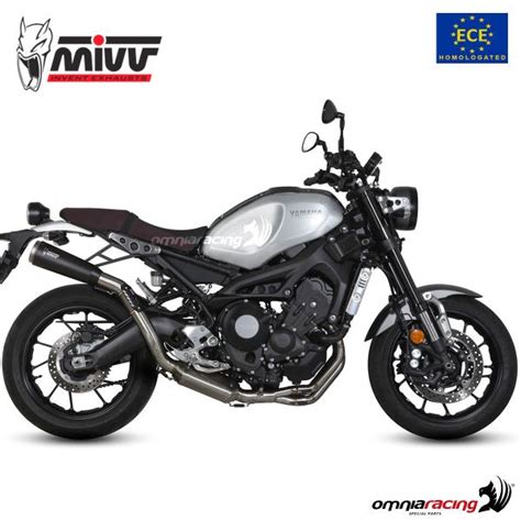 Mivv Ghibli Full Exhaust System Homologated Black Inox High Up For