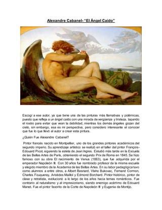 Alexandre Cabanel Pdf