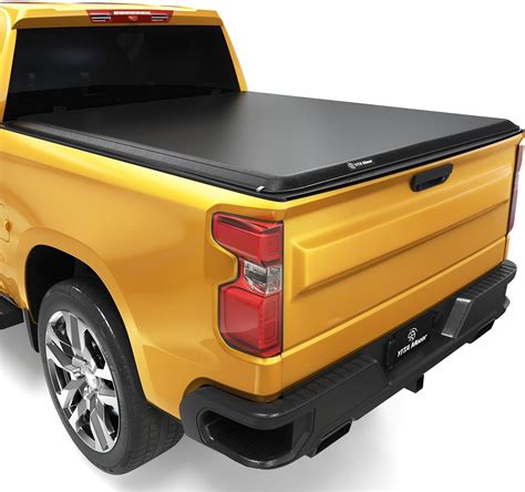 Tyger Auto T3 Soft Tri Fold Truck Bed Tonneau Cover Compatible With 2020 2024 Chevy