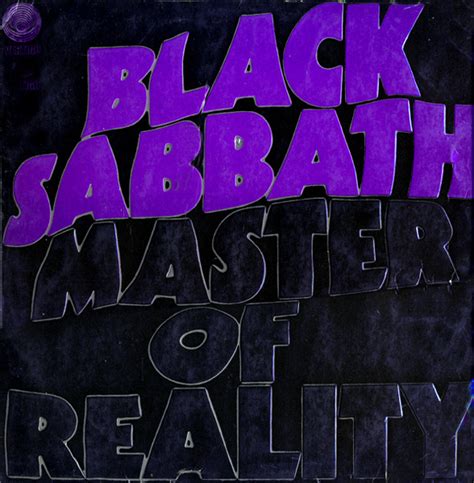 Master of reality - Black Sabbath - My Best Reviews