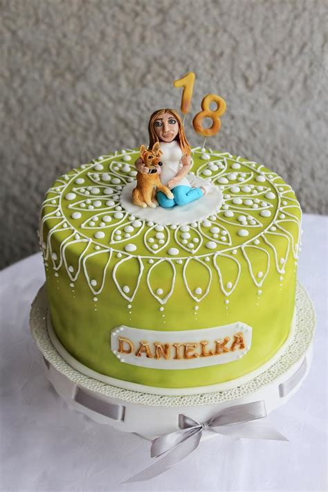 Sweet 18 Decorated Cake By Sugar Witch Terka Cakesdecor