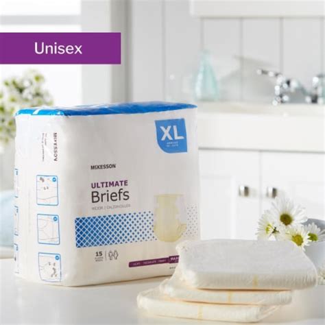 Mckesson Adult Incontinence Brief Xl Heavy Absorbency Br Maximum