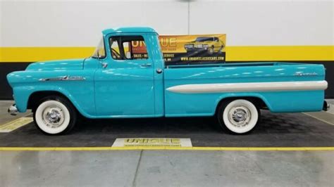 1958 Chevrolet Apache 3200 California Truck Automatic Overdrive For Sale Photos Technical