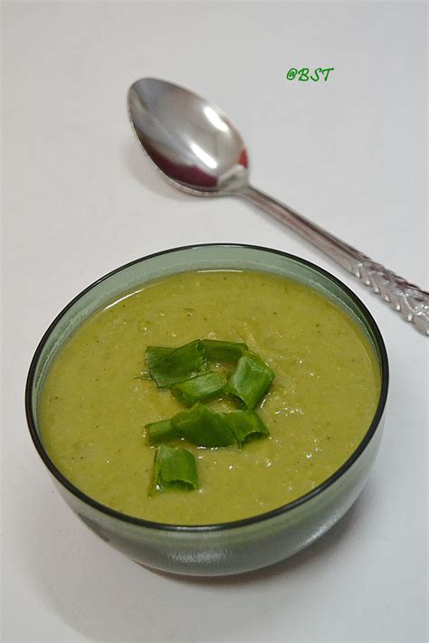 Green Peas Soup - The Big Sweet Tooth