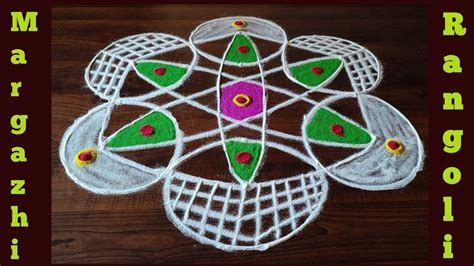 Margazhi Special Star Padi Kolam Easy New Year Rangoli Dots