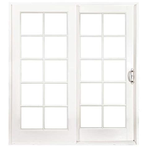 MP Doors 60 In X 80 In Woodgrain Interior And Smooth White Exterior