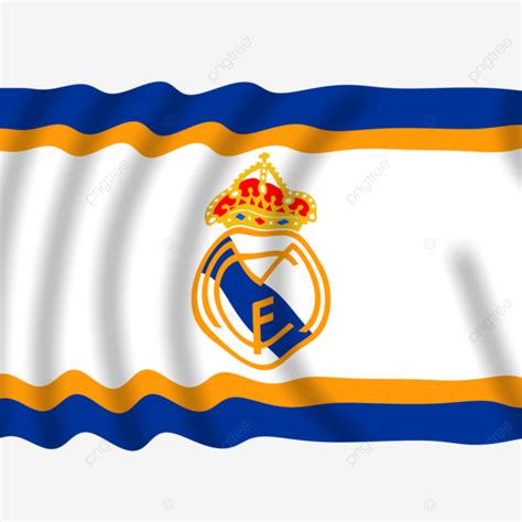 Baixe O Modelo De Bandeira Do Realmadrid Png Modelo Bandeira Real