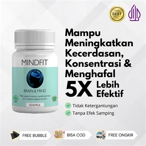 Jual MINDFIT Vitamin Otak Untuk Daya Ingat Dan Konsentrasi Anak Dan