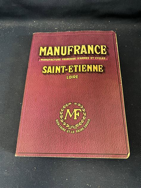 Manufrance St Etienne Catalogue Illustr Manufacture