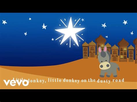 Free printable lyrics little donkey, Download Free printable lyrics little donkey png images ...