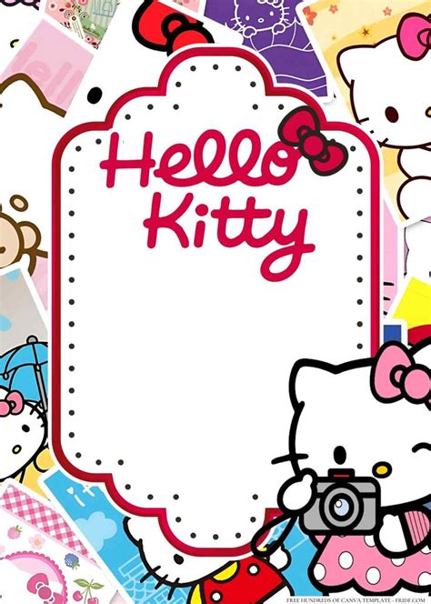 Hello Kitty Baby Shower Invitation Templates