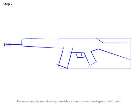 How To Draw Ar33 Assault Rifle From Rainbow Six Siege Rainbow Six