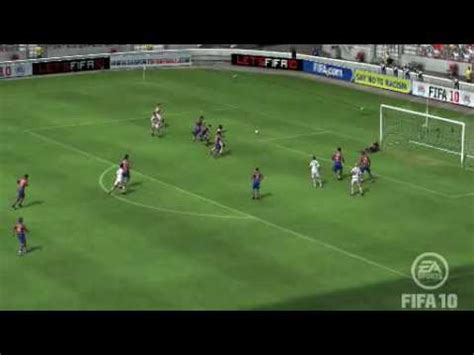 FIFA 10 Demo Freistoss Blanco Aus Ca 40 Metern Tor YouTube