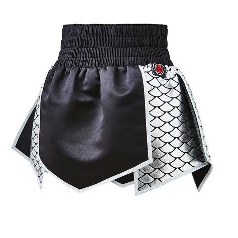 Fish Scale Shine Gladiator Boxing Shorts Suzi Wong Creations Ltd