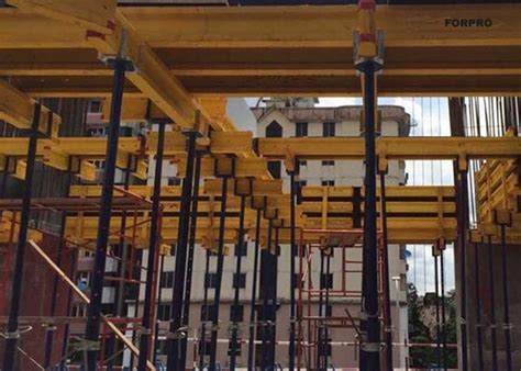 Flexible H20 Timber Beam Concrete Slab Formwork Systems High Safety