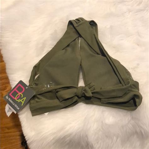 Bca By Rebecca Virtue Swim Bca By Rebecca Virtue Keyhole High Neck Bikini Poshmark