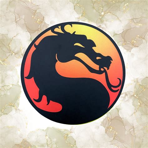 Mortal Kombat Dragon Mousepad - Etsy