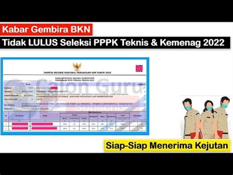 RESMI Kabar Gembira BKN Untuk Honorer Yang Tidak LULUS Seleksi PPPK