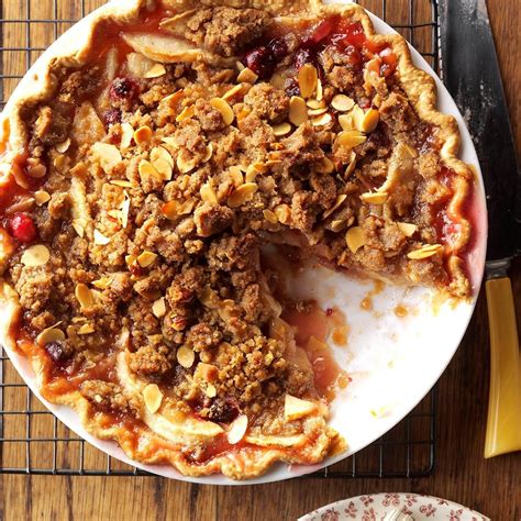 Cranberry Almond Apple Pie Recipe How To Make It