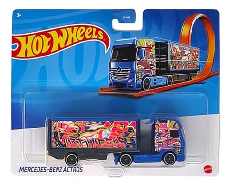 Hot Wheels Camion Mercedes Benz Actros Original Cuotas Sin Inter S