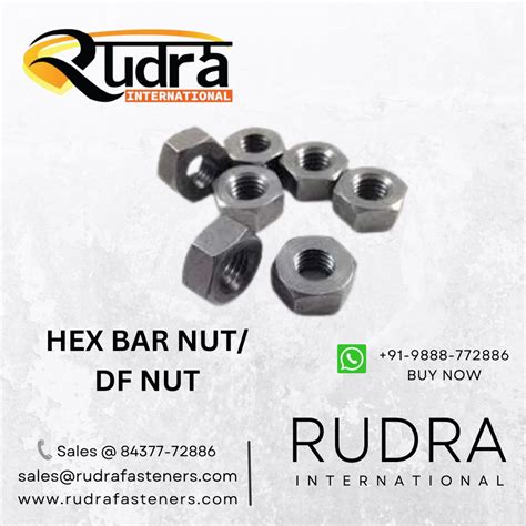 Broaching Hex Bar Nut Df Nut Brass Bronze Nominal Nut Diameter M