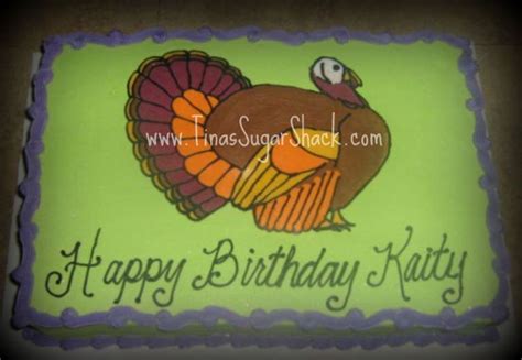 Thanksgiving Birthday Cake - CakeCentral.com