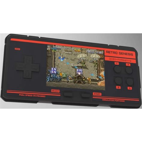 Купить Портативная игровая приставка Retro Genesis Port 3000 (черно ...