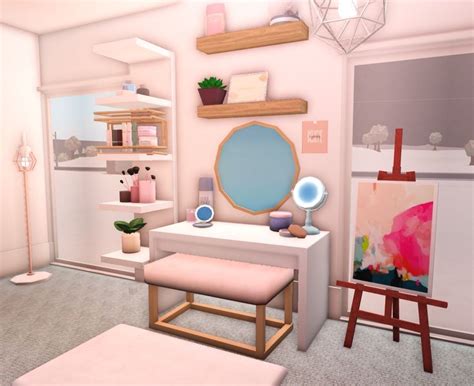 Bloxburg Vanity In Simple Bedroom Design House Decorating Ideas