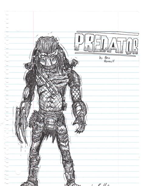 Wolf Predator Drawing By Thegreasymuffin On Deviantart