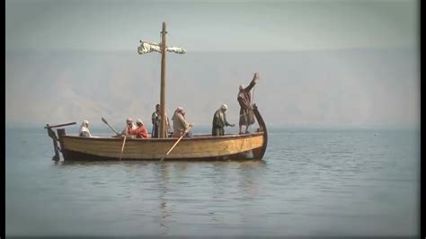 Jesus Boat Discovered In The Sea Of Galilee Youtube