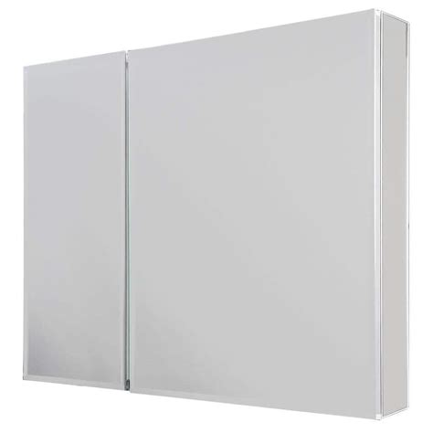 Glacier Bay 30 In W X 26 In H Rectangular Medicine Cabinet With