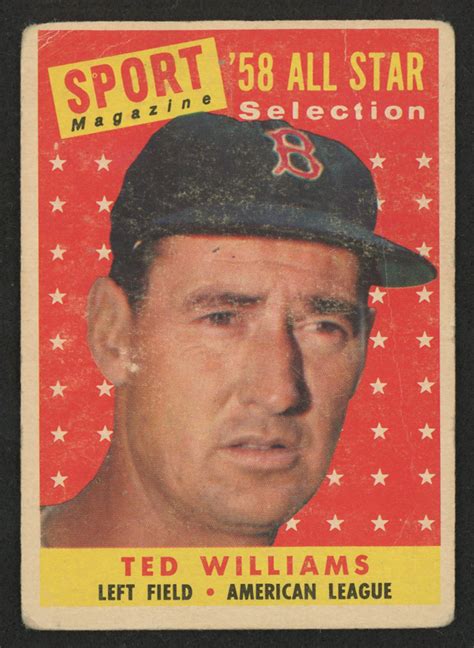 Topps Ted Williams All Star Pristine Auction