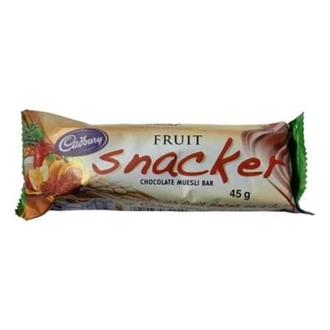 Cadbury Snacker Fruit 45g Bar Sedo Snax