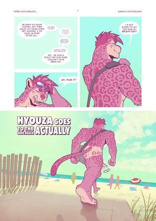 Catsudon Hyouza Goes To The Nude Beach Actually Ongoing Luscious Hentai Manga Porn
