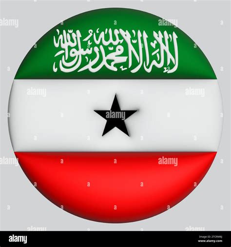 D Flag Of Somaliland On A Avatar Circle Background Stock Photo Alamy