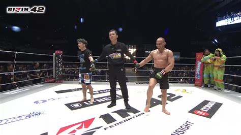 RIZIN FF English On Twitter John Dodson Snaps Saomoto S 14 Fight Win