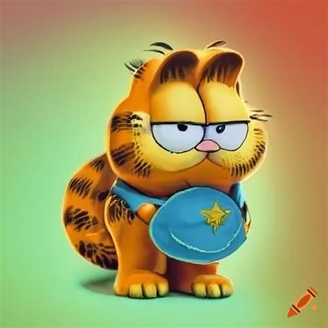 Zelda And Garfield Mashup Art On Craiyon