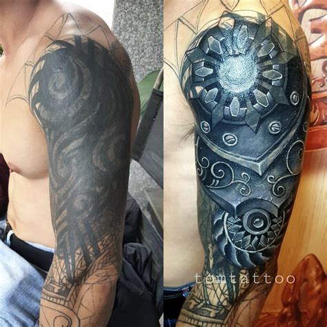 Extreme Cover Up By Tomtattoo Em 2020 Cobertura De Tatuagem