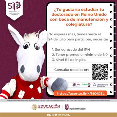 Ipn On Twitter Ltimos D As Participa En La Convocatoria Para